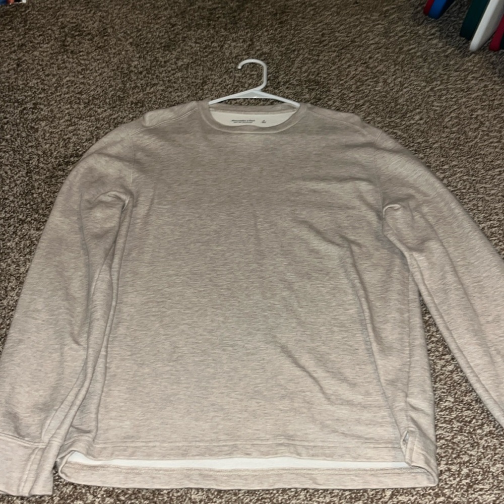 Abercrombie & Fitch brown/grey sweater